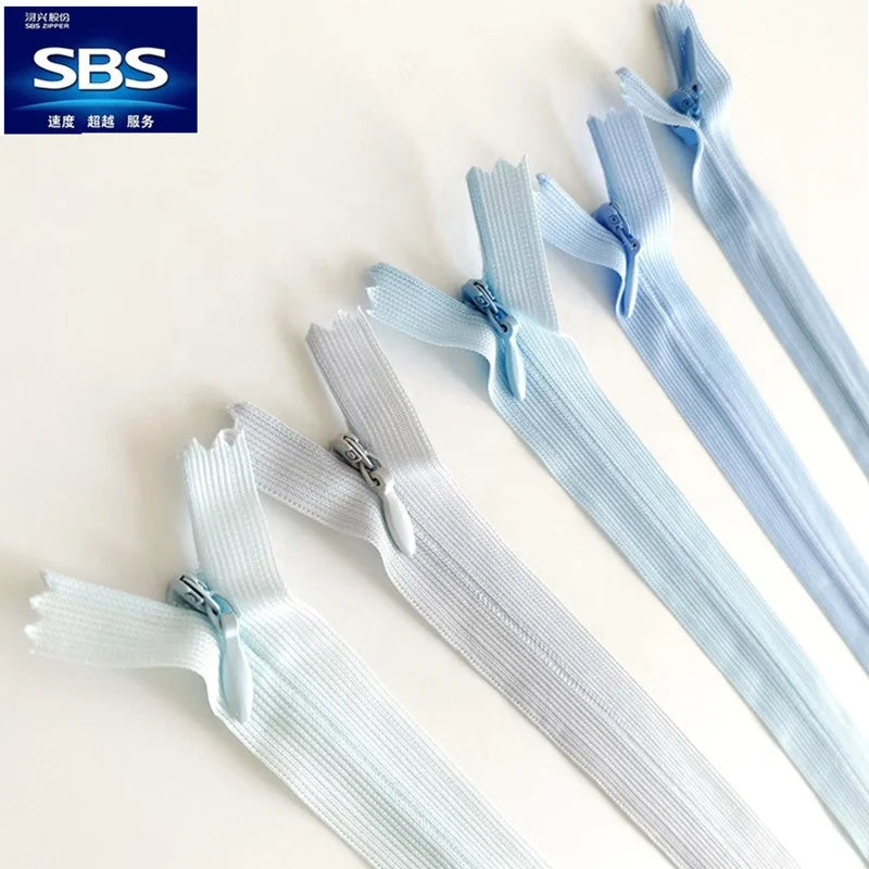 #3 Invisible Nylon Dress Zippers 24" inch